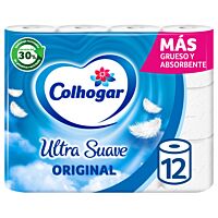 Colhogar papel higiénico ultra suave 12 ud
