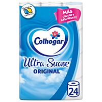 Colhogar papel higiénico ultra suave 24 ud
