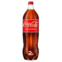 Coca-Cola refresco de cola sin cafeína 2 l