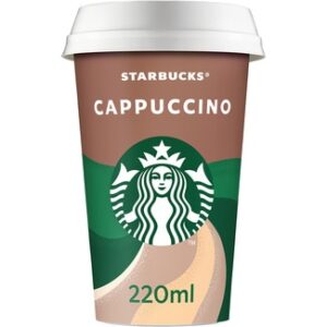Chilled cup Cappucino bebida láctea de café con leche y cacao  STARBUCKS