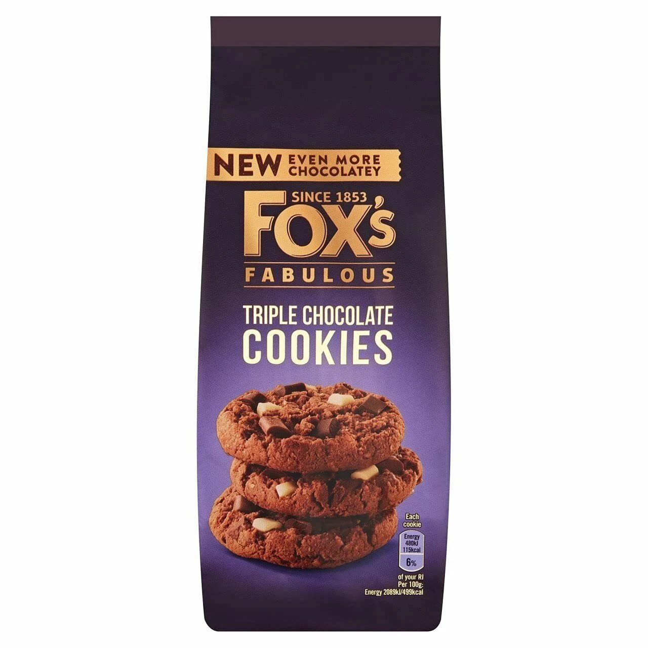 Galletas triple chocolate Fox's