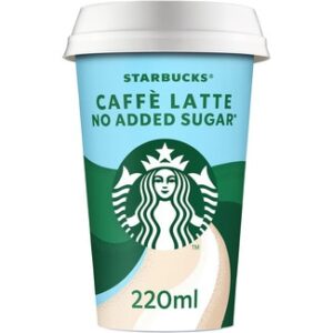 Chilled cup Skinny Latte bebida láctea de café espresso sin azúcar añadido sin lactosa  STARBUCKS