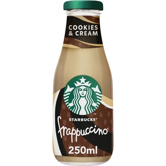 Frappuccino bebida láctea de café con cookies & cream  STARBUCKS