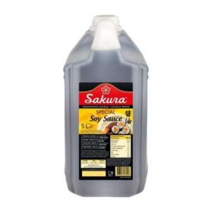 Salsa de Soja Sakura 1 pieza 5 litros “Top Food – Mucho Gusto”