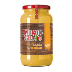 Salsa Cheddar Vaso Vetro 6 pezzi 1020 gr “Top Food – Mucho Gusto”