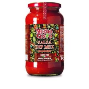 Salsa Dip Mex Vaso Vetro 6 pezzi 1070 gr “Top Food – Mucho Gusto”