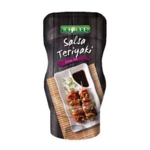 Salsa Teriyaki Exprimidora 320 gr 9 piezas “Top Food – Mucho Gusto”