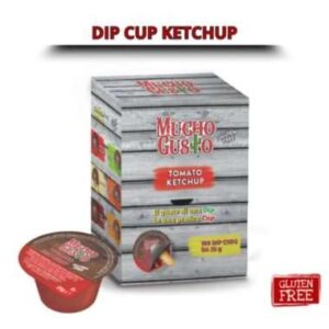 Ketchup Dip Cup 100 pezzi “Top Food – Mucho Gusto”