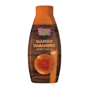 Salsa Sweet & Sour (Mango e Habanero) Squeezer 6 pezzi da 1000 gr “Top Food – Mucho Gusto”